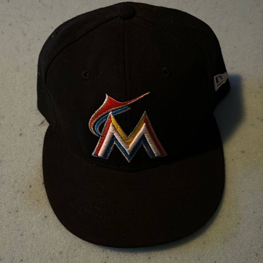 New Era Miami Marlins fitted hat